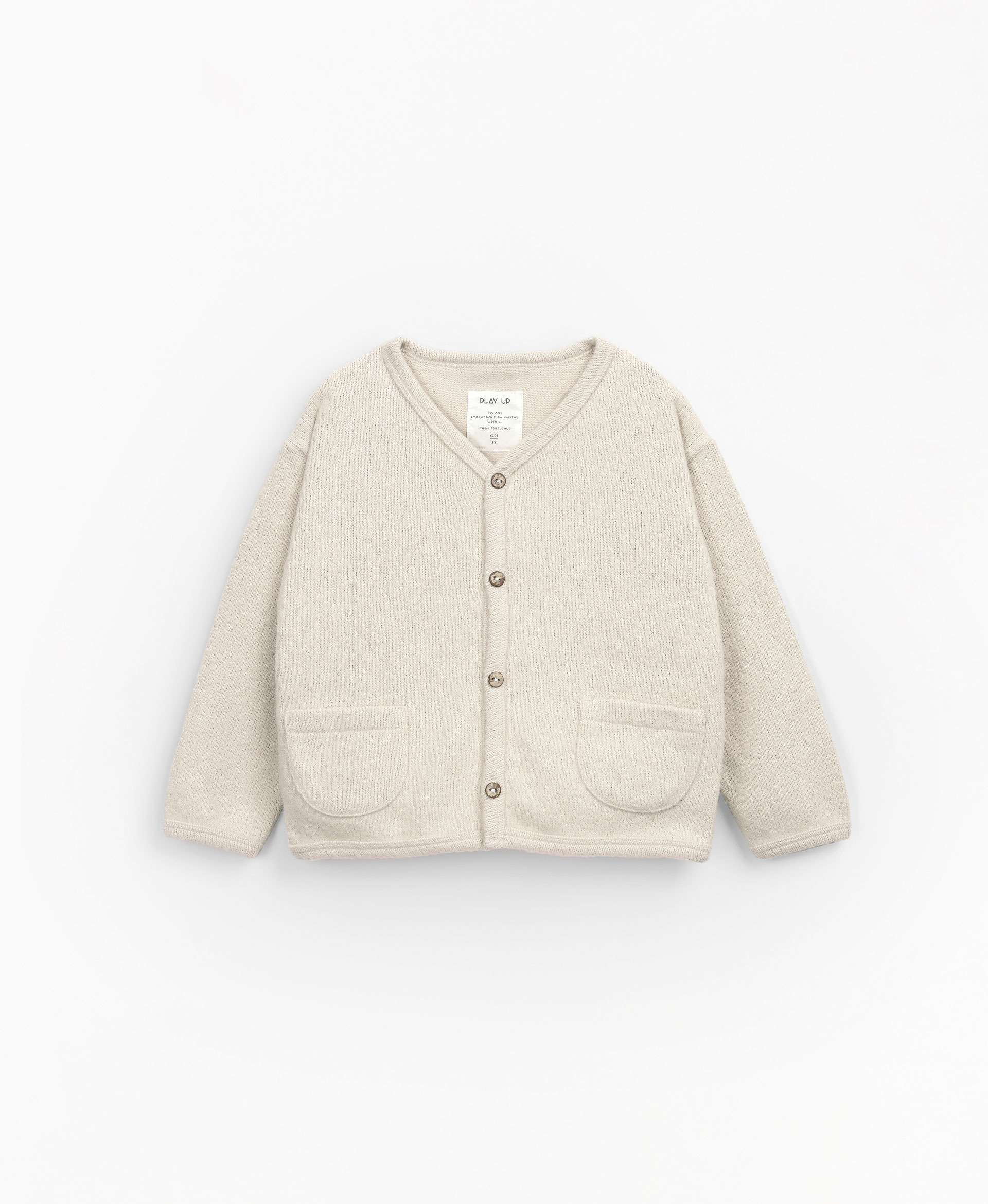 葡萄牙Play Up 再生棉輕柔開襟衫 (Kids) - Artur