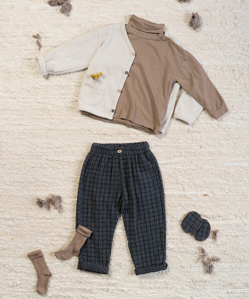 葡萄牙Play Up 再生棉輕柔開襟衫 (Kids) - Artur