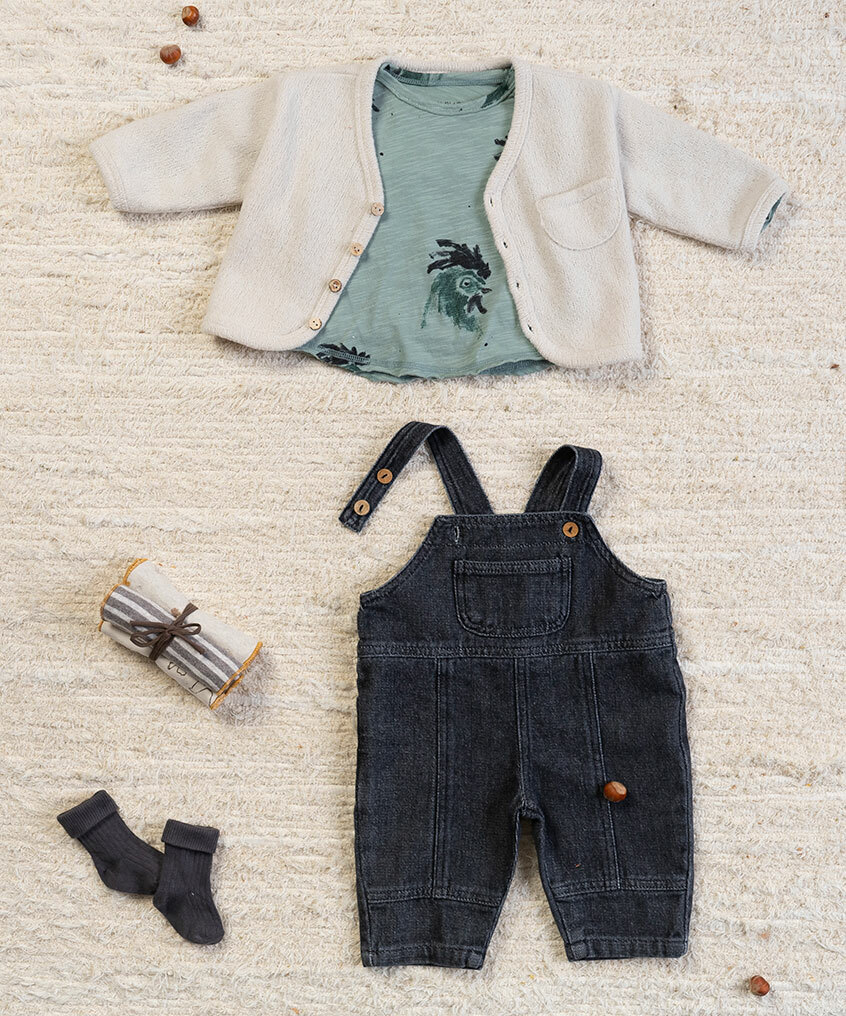 葡萄牙Play Up 再生棉輕柔開襟衫 - Artur