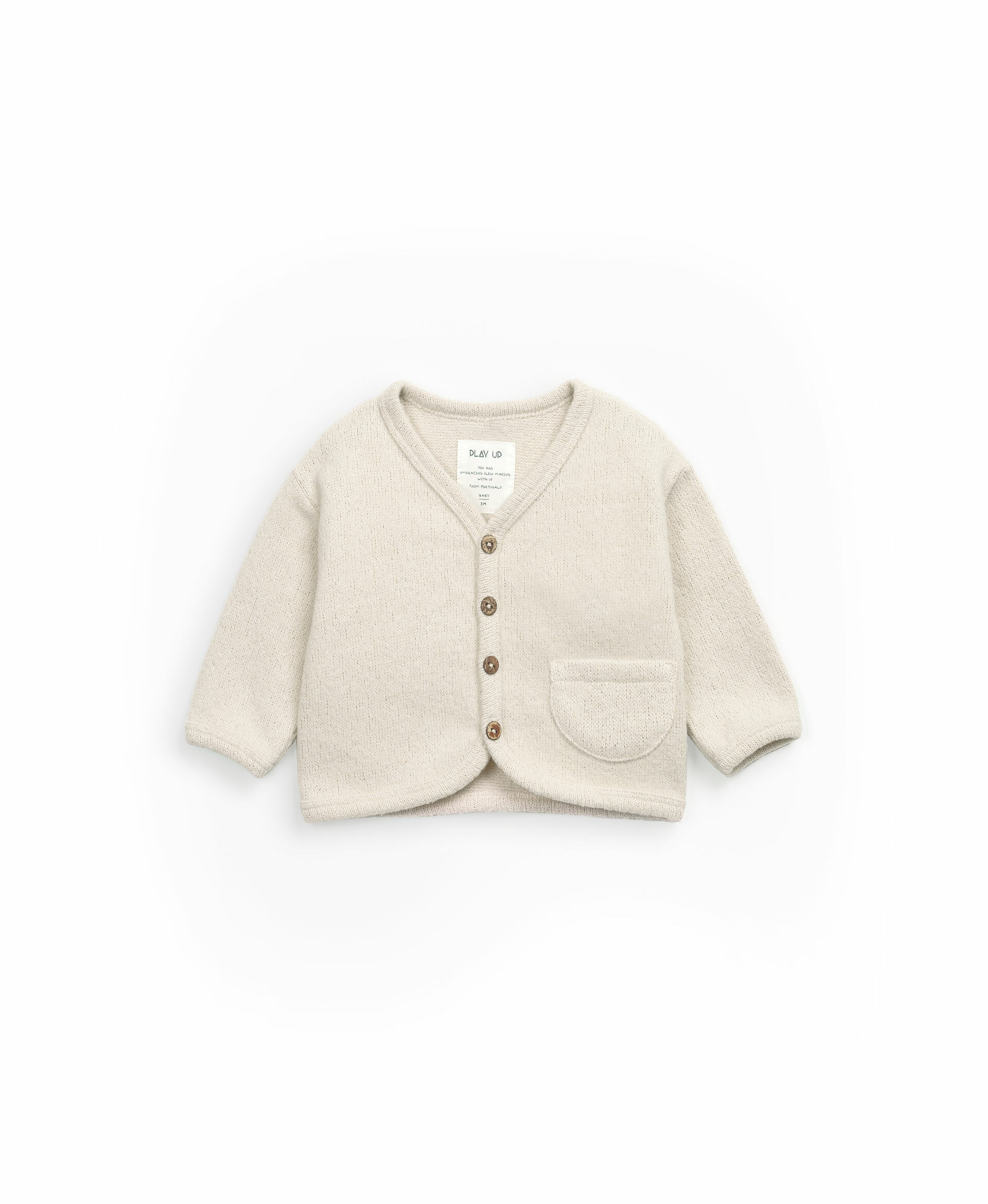 葡萄牙Play Up 再生棉輕柔開襟衫 - Artur