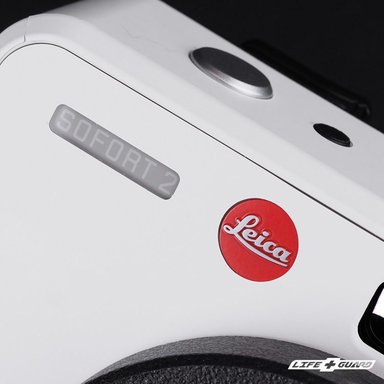 LIFE+GUARD Leica SOFORT 2 貼膜，LIFE+GUARD 專機專屬設計開版