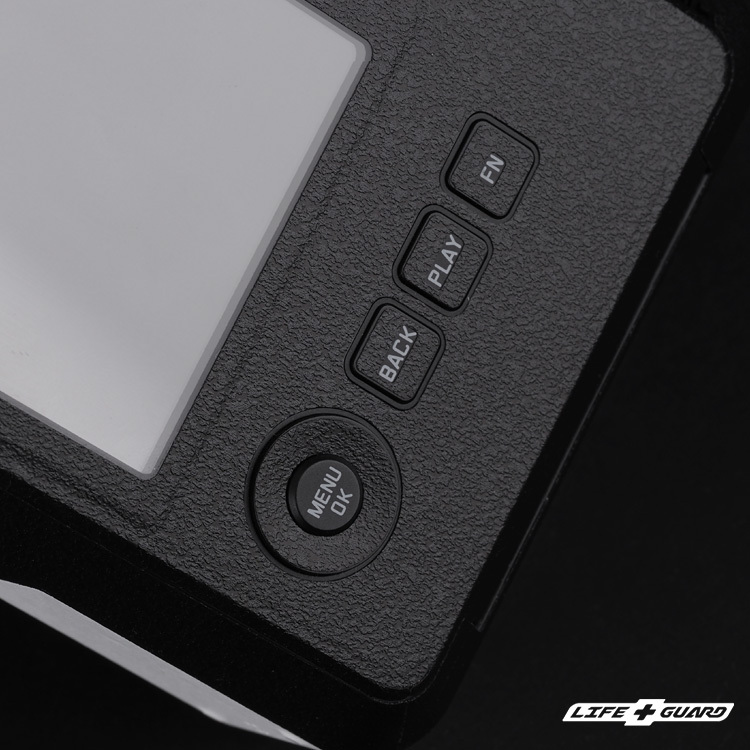 LIFE+GUARD  Leica SOFORT 2 相機貼膜背面按鍵展示圖