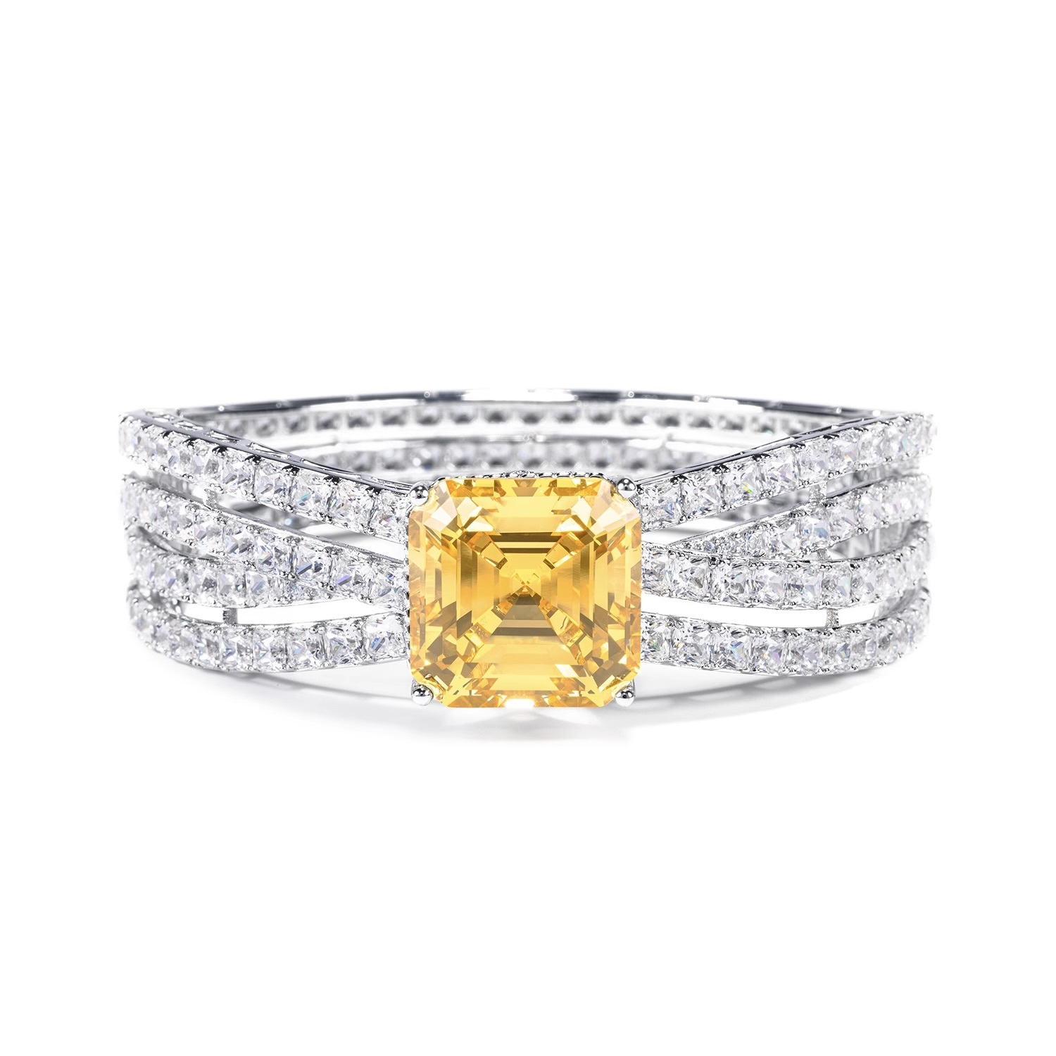 康橋黃色手鐲 925銀手鐲