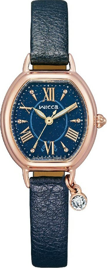 萬年鐘錶 - Citizen - Wicca 公主系列  台灣限定太陽能優雅輕奢女錶 KP2-566-70   錶徑23.5MM