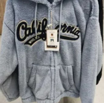 [S] WHO.A.U SIGNATURE PATCH HOODED ZIP-UP,BLUE, WHMZD4V27U-00-BLUE (SWAU255)