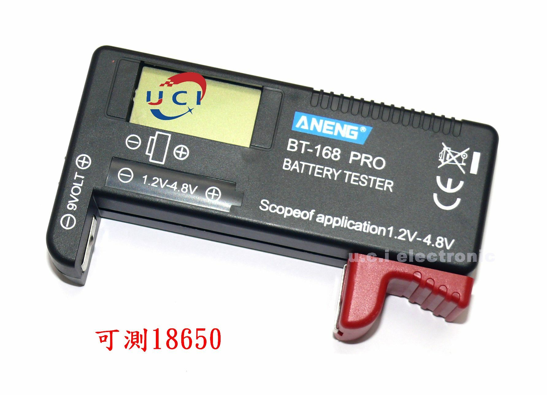 【UCI電子】(中上) 電池測試儀 電池容量測試儀 電池測試儀 電量測試器 可測電池電壓測試儀高精度數顯電池測量儀
