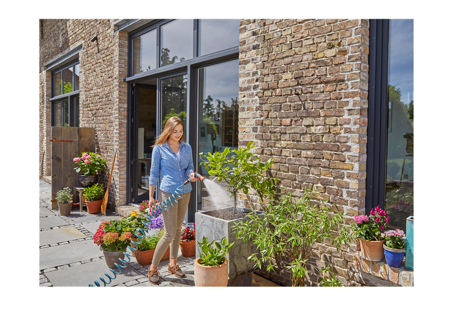 "GARDENA" 德國10m-9mm喉彈弓型帶花灑水槍套裝(4套/盒)-[4647]