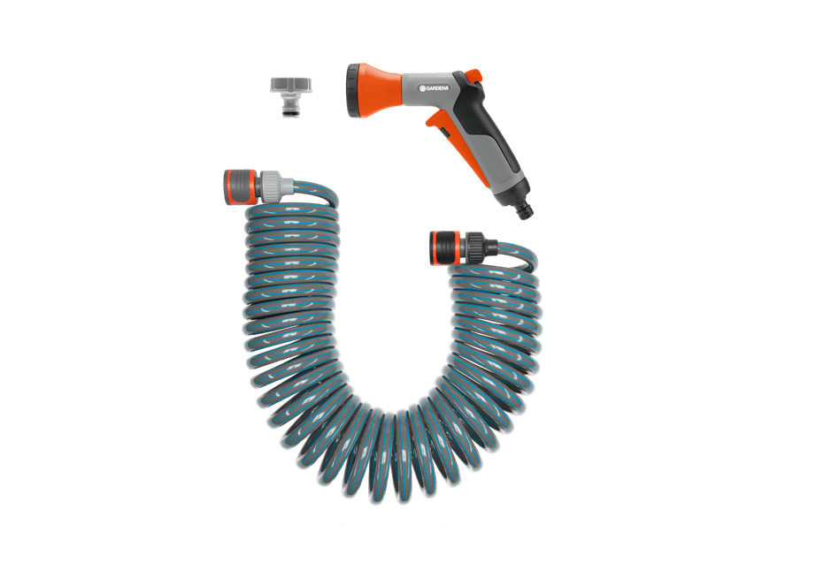 "GARDENA" 德國10m-9mm喉彈弓型帶花灑水槍套裝(4套/盒)-[4647]