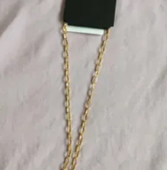 [S] NYU.NYU SOLID HEART PENDANT NECKLACE, GOLD, SNN276 (SNN276)