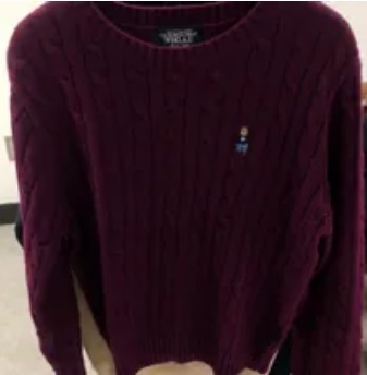 [S] WHO.A.U STEVE R-NECK CABLE PULLOVER,DARK PURPLE, WHKAD4901F-01-DARK PURPLE (SWAU260)