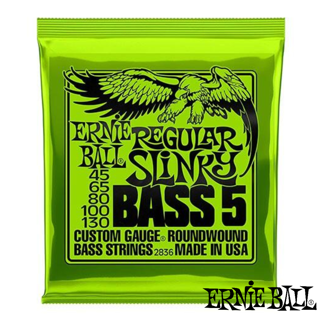 Ernie Ball 2836 Regular Slinky 5 鎳纏繞 45/130 五弦 電貝斯弦