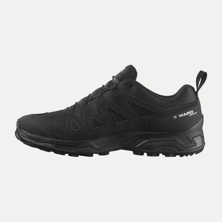 RUN｜SALOMON X WARD LEATHER GORE-TEX - Black 男裝防水戶外越野登山鞋