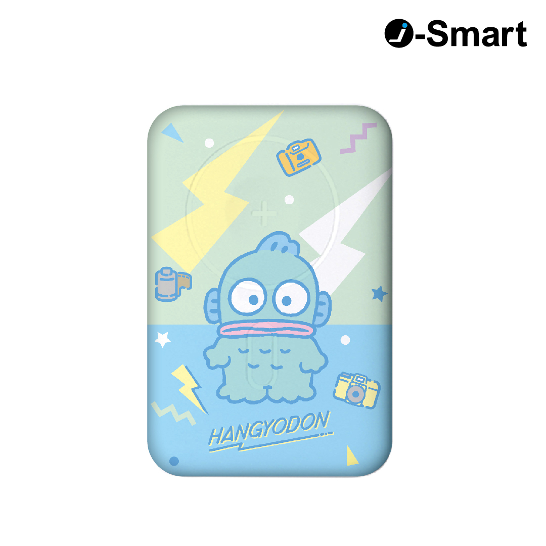 SANRIO CHARACTERS-3合1磁吸行動電源-HANGYODON