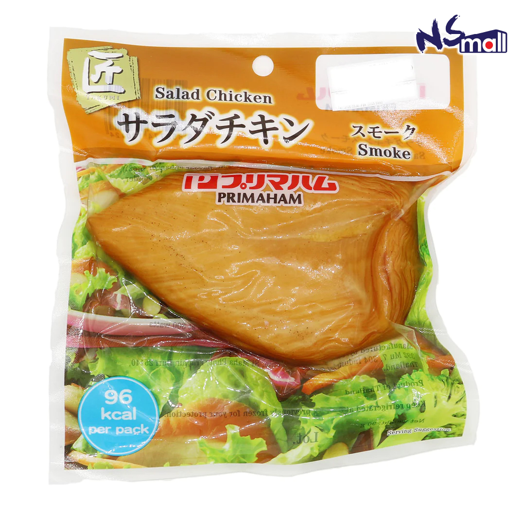 日式即食雞胸肉 (煙燻/黑椒&蒜/青檸檸檬) 約90g/包 (急凍)