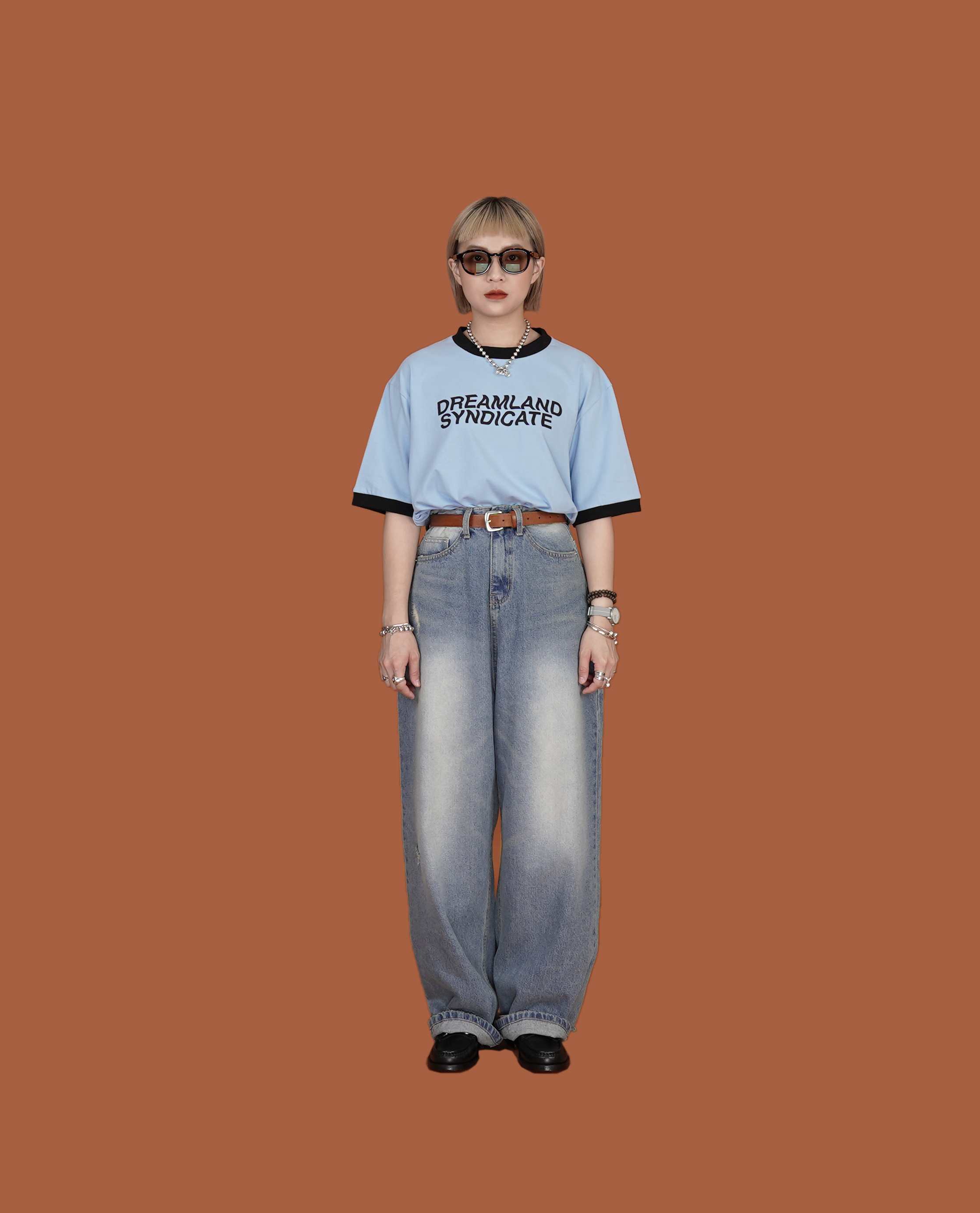 Dreamland Syndicate ALONE RINGER T-SHIRT - 23FW