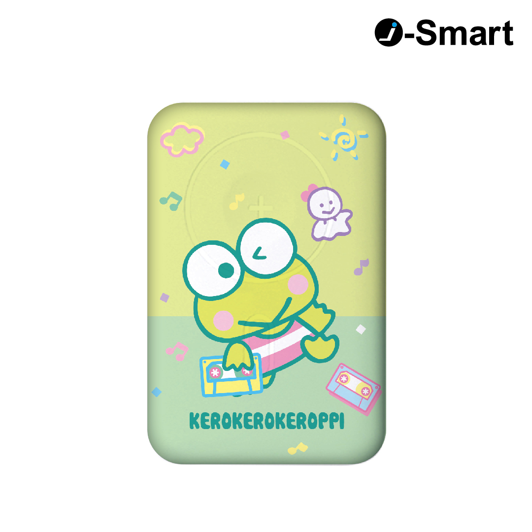 SANRIO CHARACTERS-3合1磁吸行動電源-KEROKEROKEROPPI