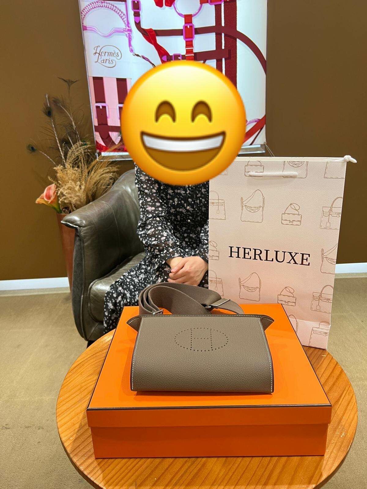 【 感謝支持 】氣質靚靚來pick up videpoches大象灰🎉 見到實物好鐘意🥰 爽快埋單抱走💸 多謝你嘅支持與信任🫶💪