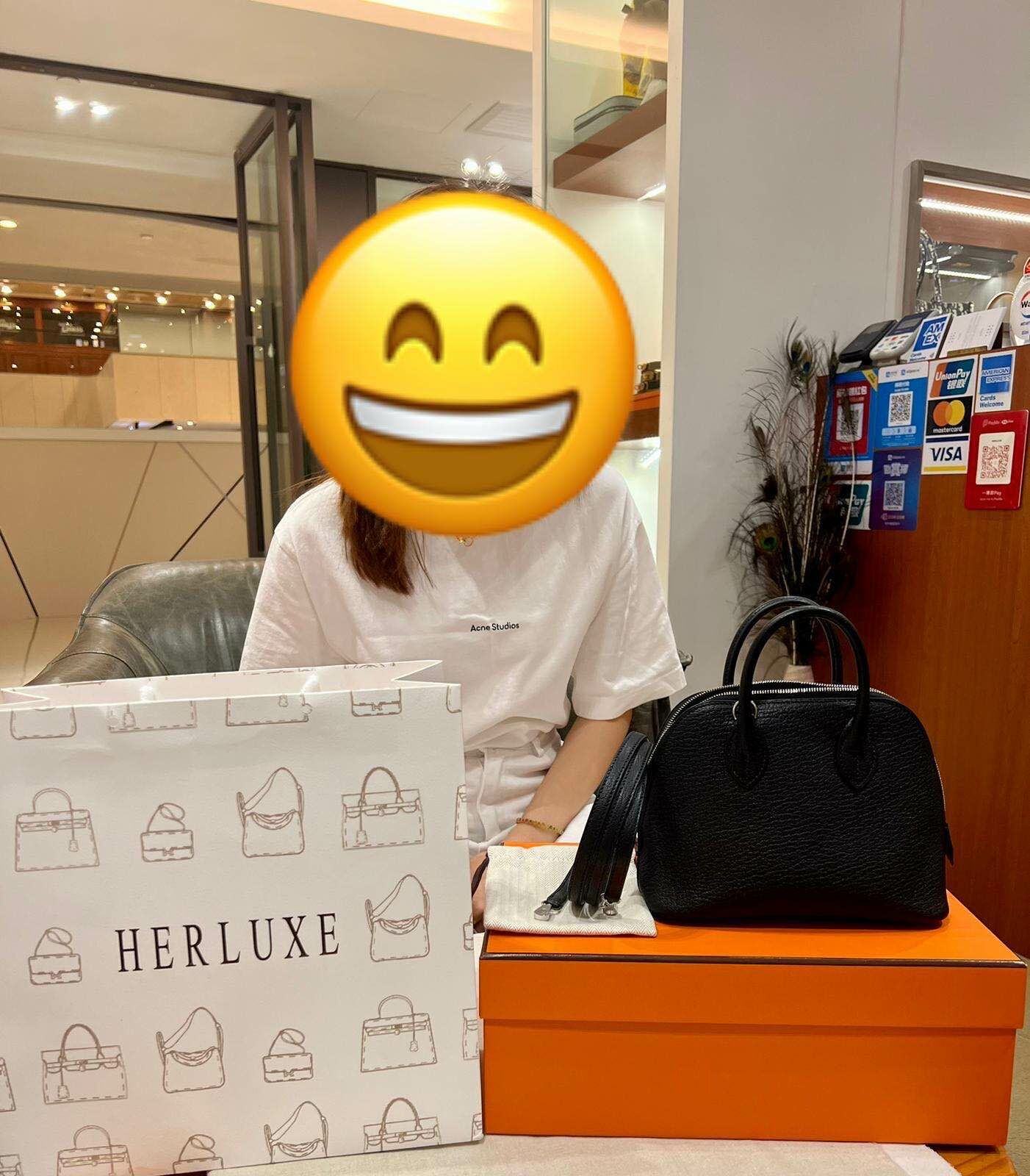 【 感謝支持 】爽快靚靚來pick up bolide mini黑銀🎉 見到實物好滿意❤️ 爽快埋單抱走💸 呢隻小可愛太襯靚靚氣質啦✨ 多謝你嘅支持與信任🫶💪