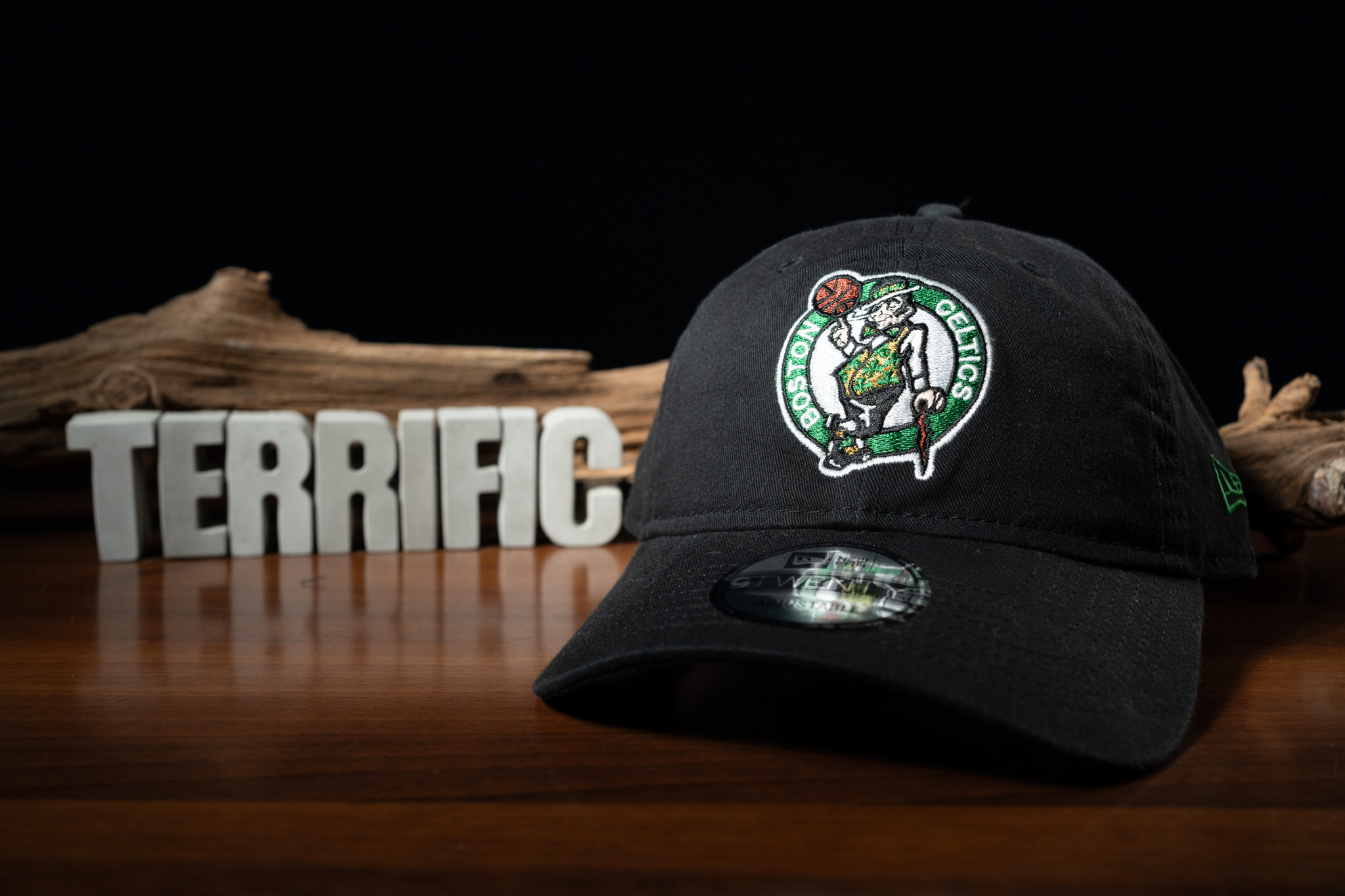 NBA帽子 Boston Celtics 波士頓塞爾提克 黑隊徽 老帽 New Era 9TWENTY 可調式 全新