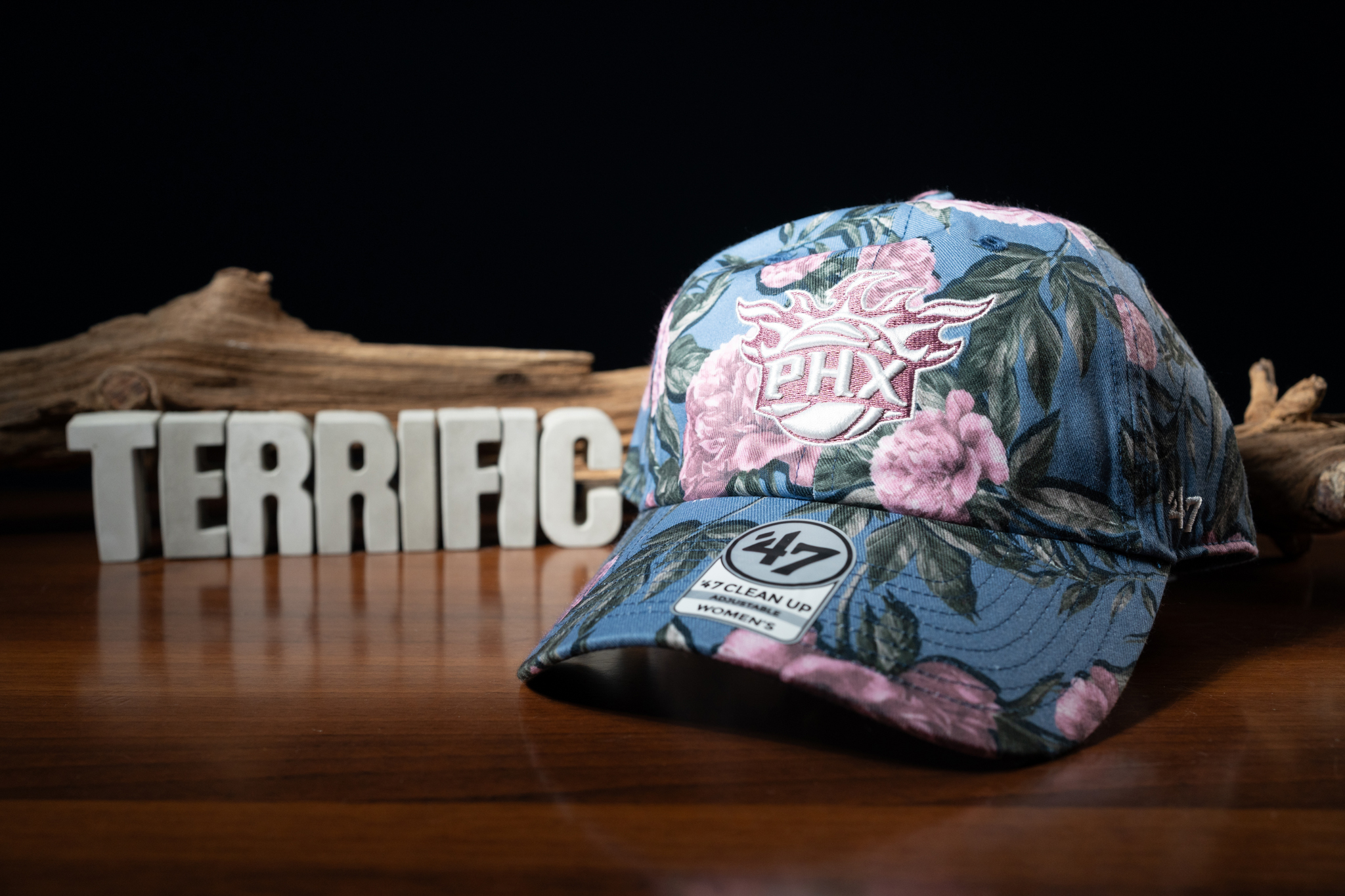 NBA帽子 Phoenix Suns 鳳凰城太陽 花卉風 老帽 '47 Brand 可調式 全新