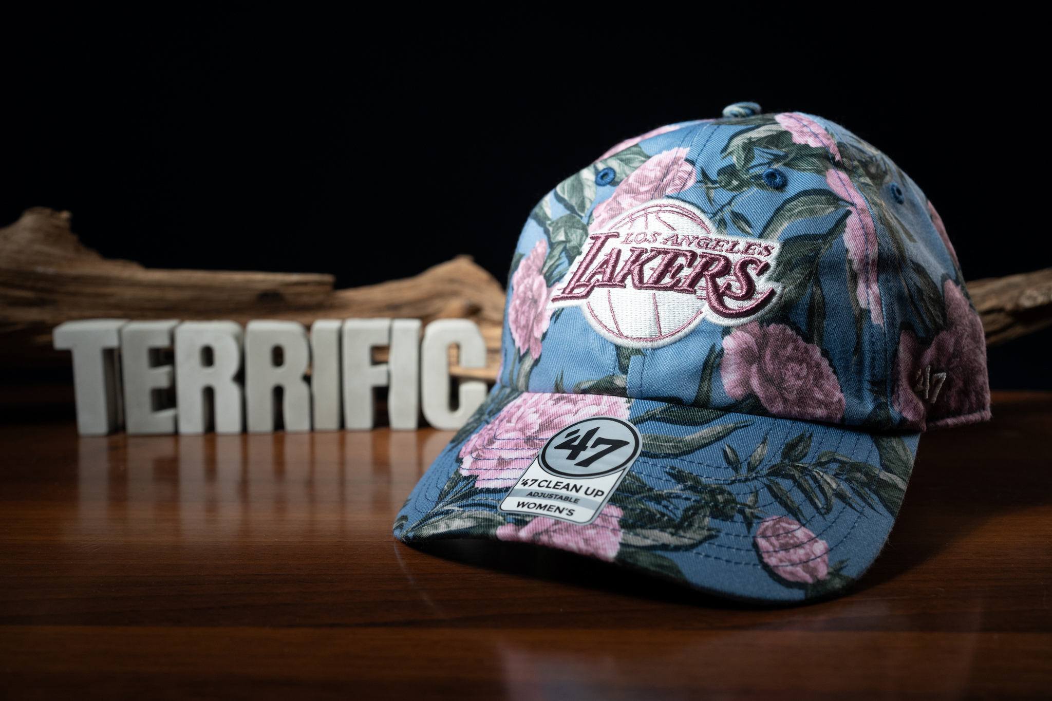 NBA帽子 Los Angeles Lakers 洛杉磯湖人 花卉風 老帽 '47 Brand 可調式 全新