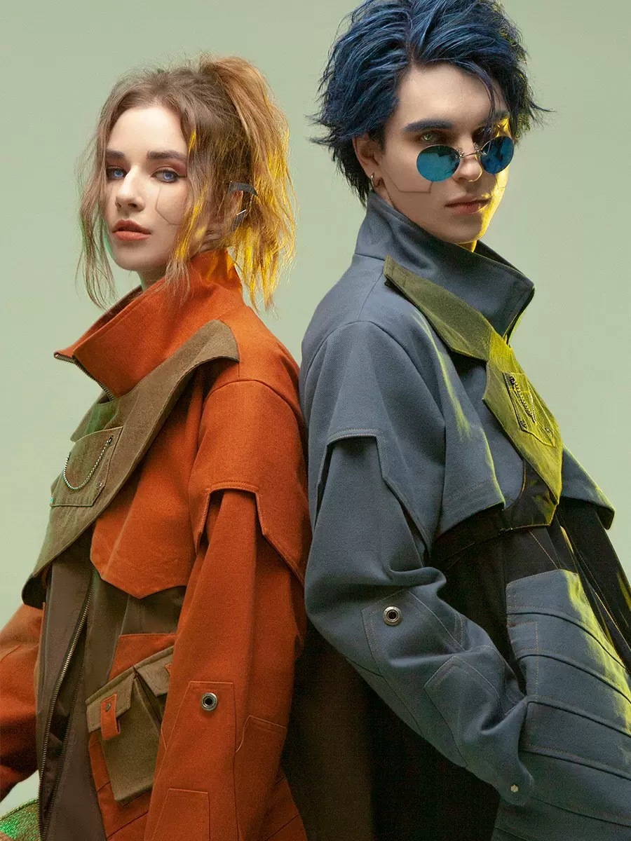 不作惡「遠地先遣夾克」賽博龐克多口袋探險夾克