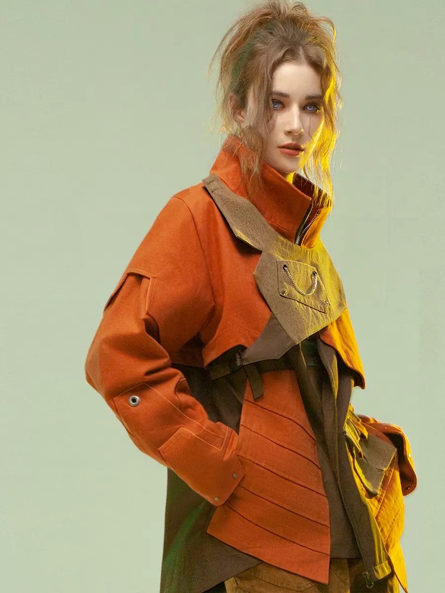 不作惡「遠地先遣夾克」賽博龐克多口袋探險夾克