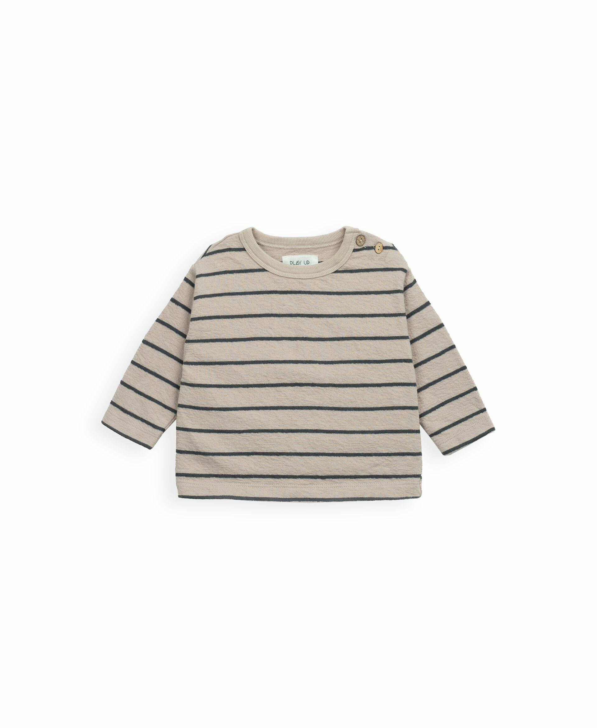 葡萄牙Play Up 有機棉椰釦條紋上衣 - Bruno