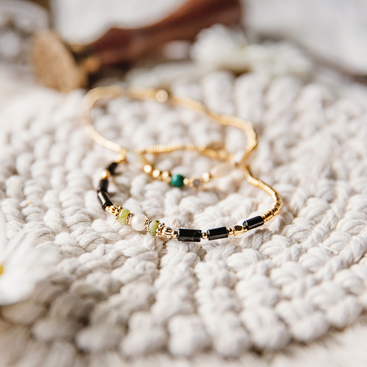 ｜正能量｜凱旋門下的加冕典禮 – 黑瑪瑙 – 手鍊