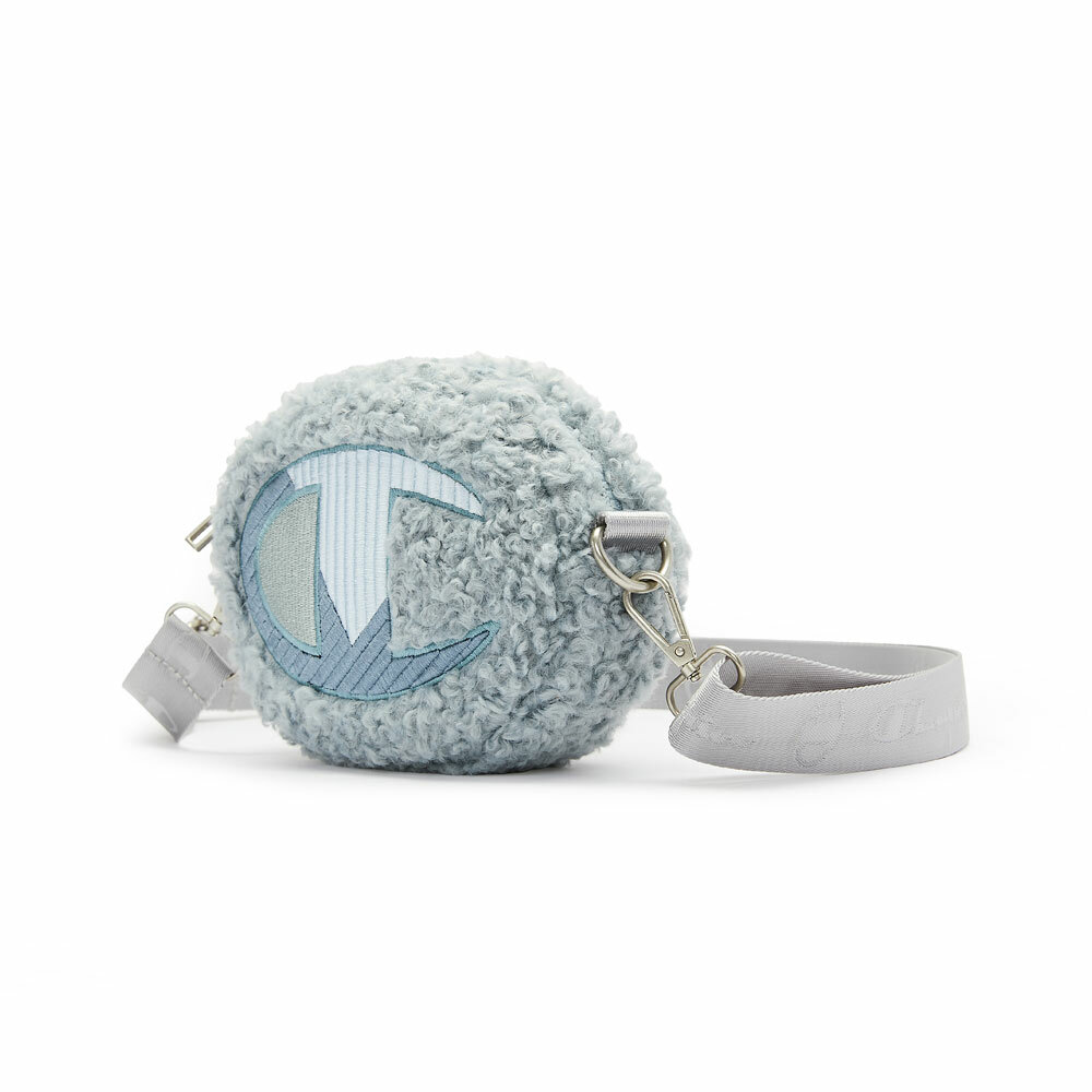 中性-SZ羊羔絨圓餅包-淺藍（U3DACPU22M2）