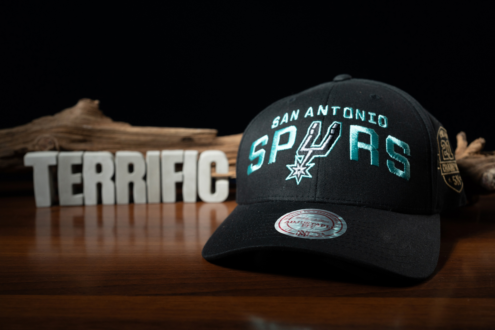 NBA帽子 San Antonio Spurs 聖安東尼奧馬刺 Tim Duncan 五冠紀念章 老帽 M&N 可調式 全新