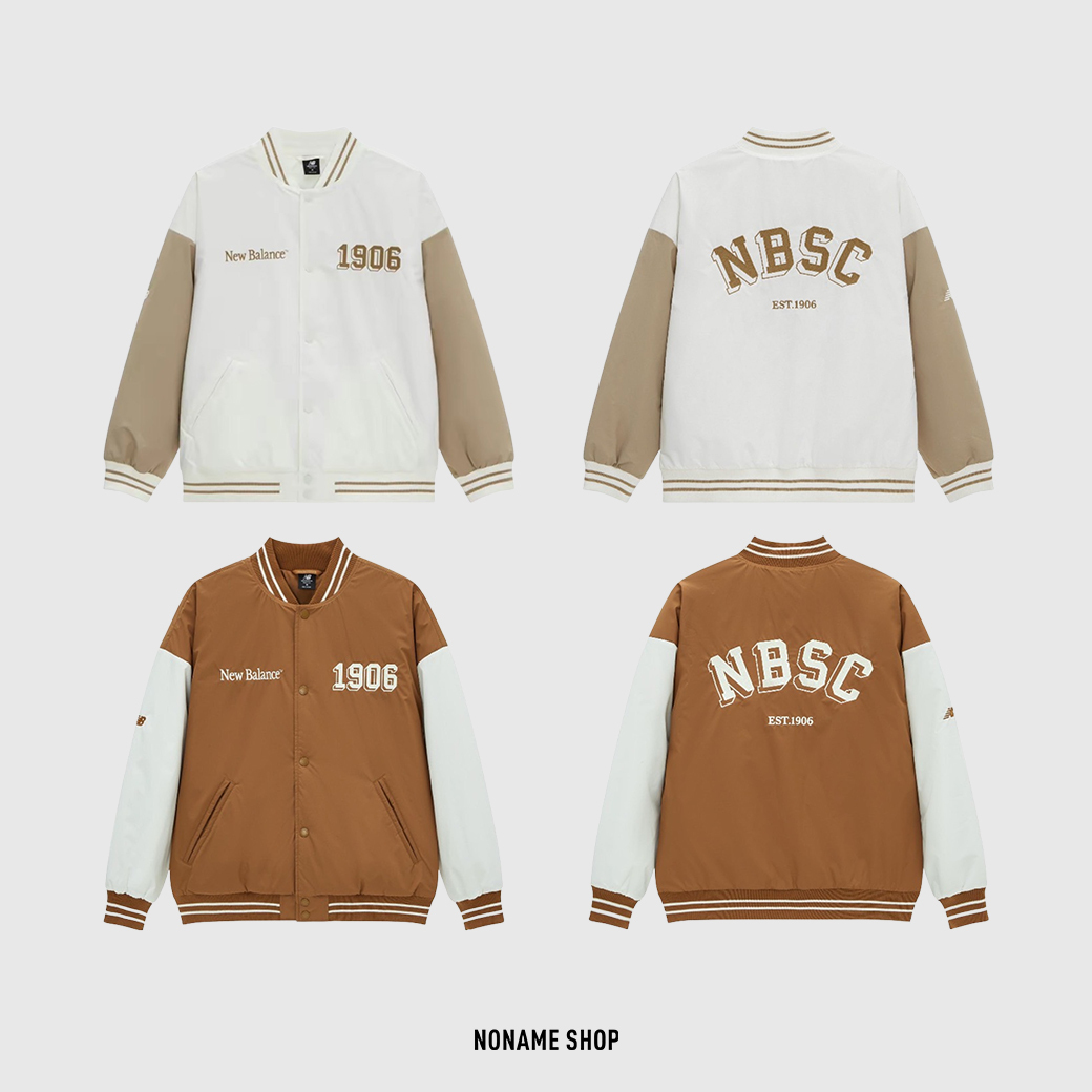 NEW BALANCE NB 棒球 外套 刺繡 LOGO 美拉德棕 兩色 (男款)