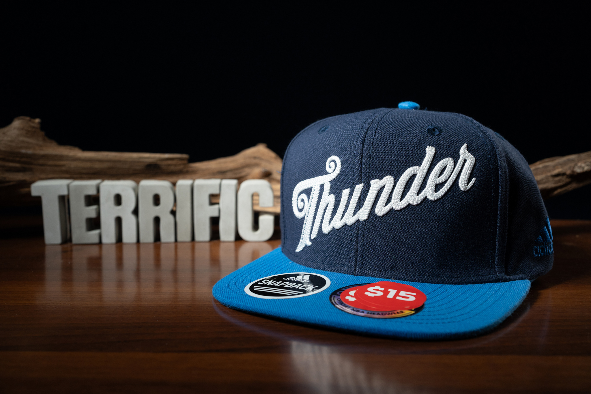 NBA帽子 Oklahoma City Thunder 奧克拉荷馬雷霆 專屬蠟章 聖誕節 棒球帽 Adidas 可調式 全新