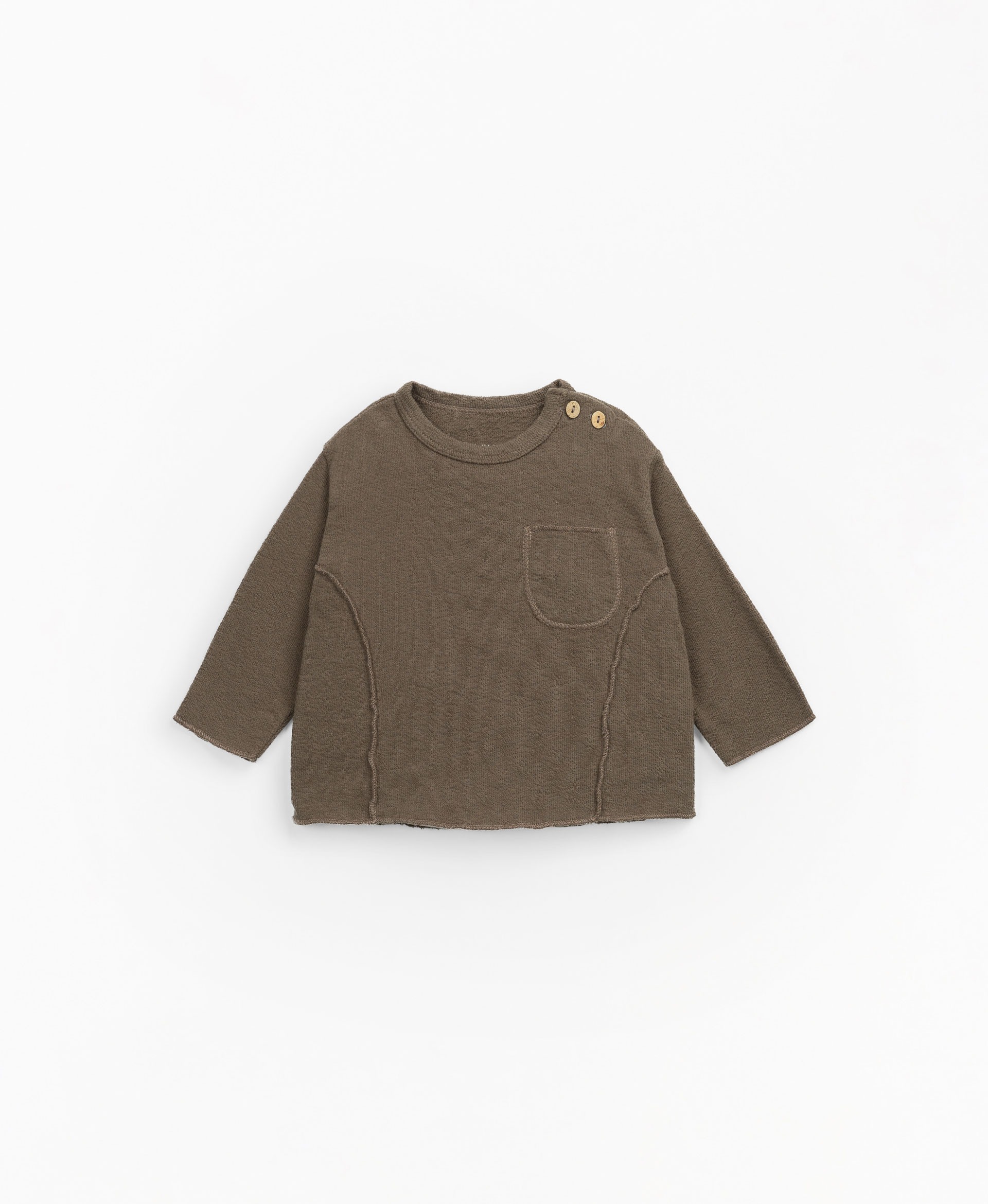 葡萄牙Play Up 有機棉不規則裁切上衣 - Roots