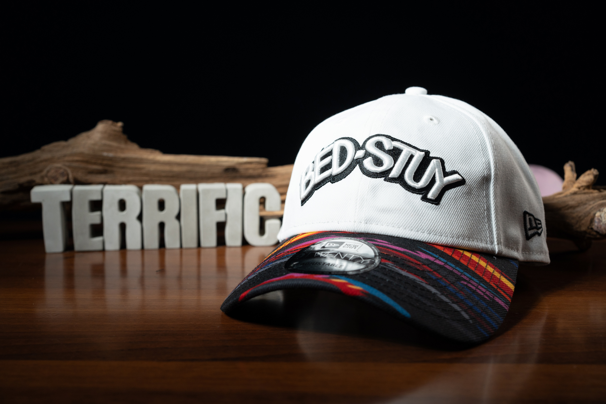 NBA帽子 Brooklyn Nets 布魯克林籃網 白底塗鴉 城市 老帽 New Era 9TWENTY 可調式 全新