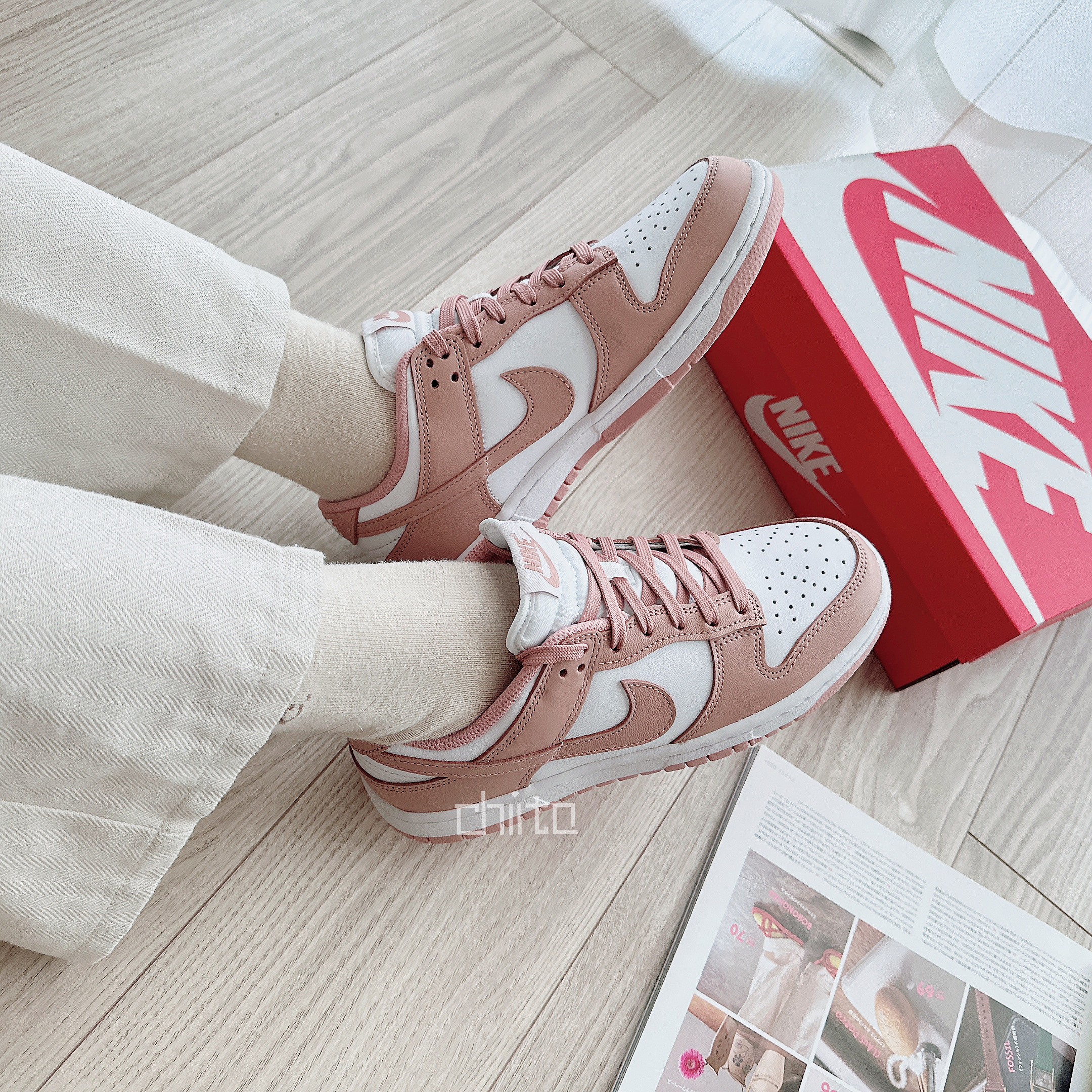 ┊Nike DUNK LOW 乾燥玫瑰