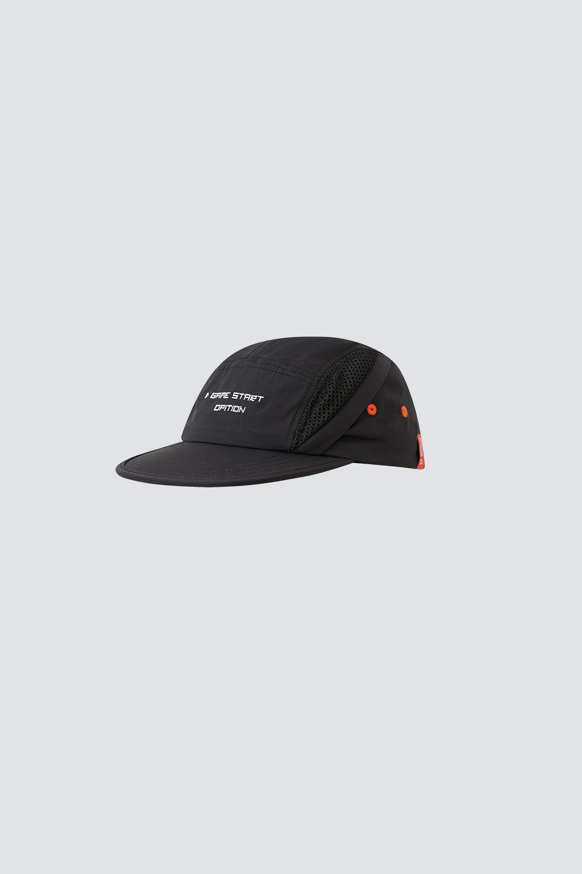 FxG Game Start 5 Panel Cap｜Black｜Crossover Series