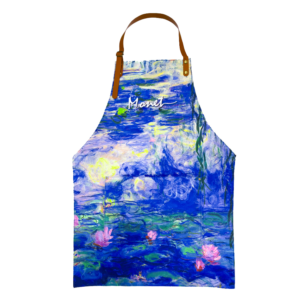 藝術圍裙｜莫內《睡蓮和柳樹》