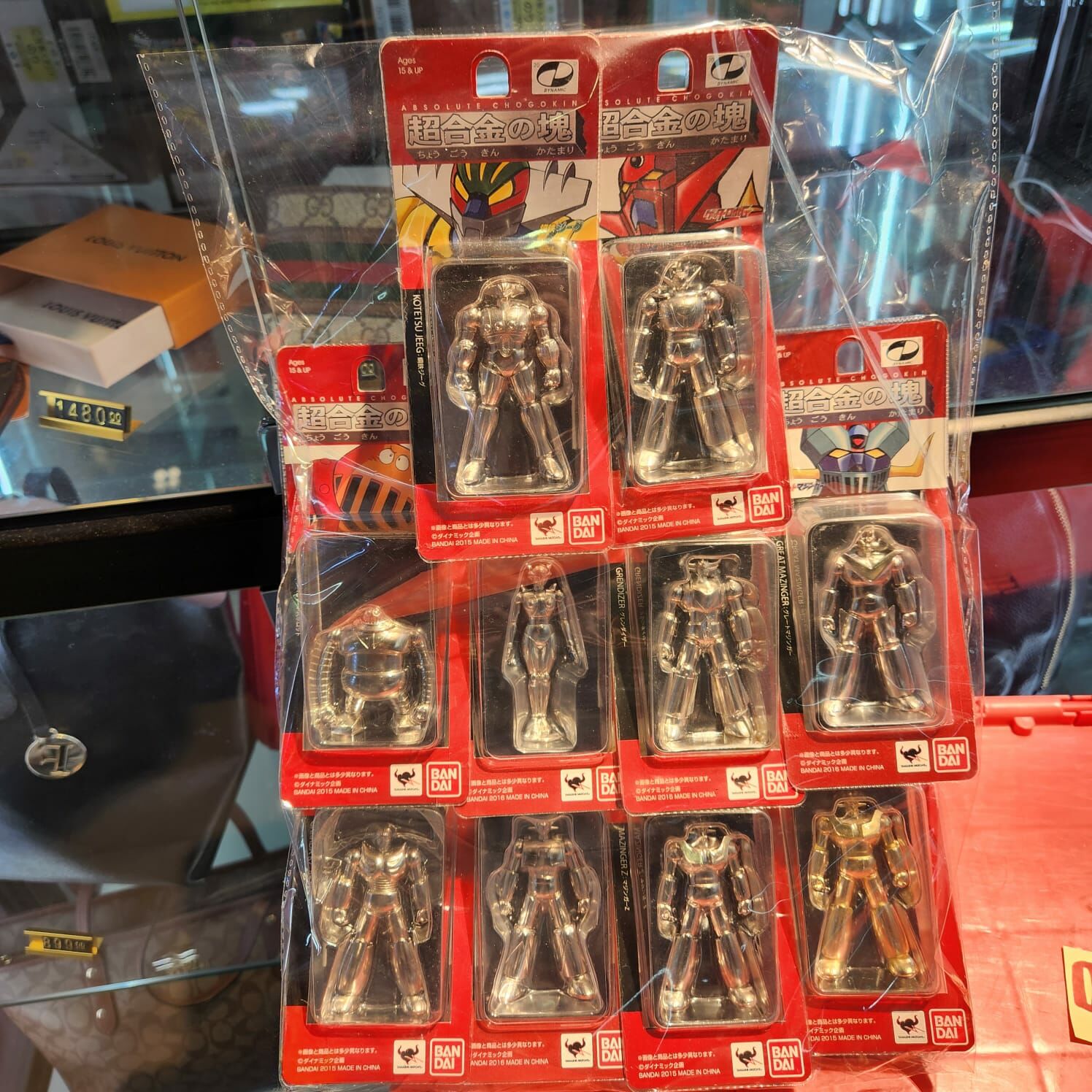 (日本直送 只此一套）全新罕有品！超合金 9+1 Set 仲有別注金