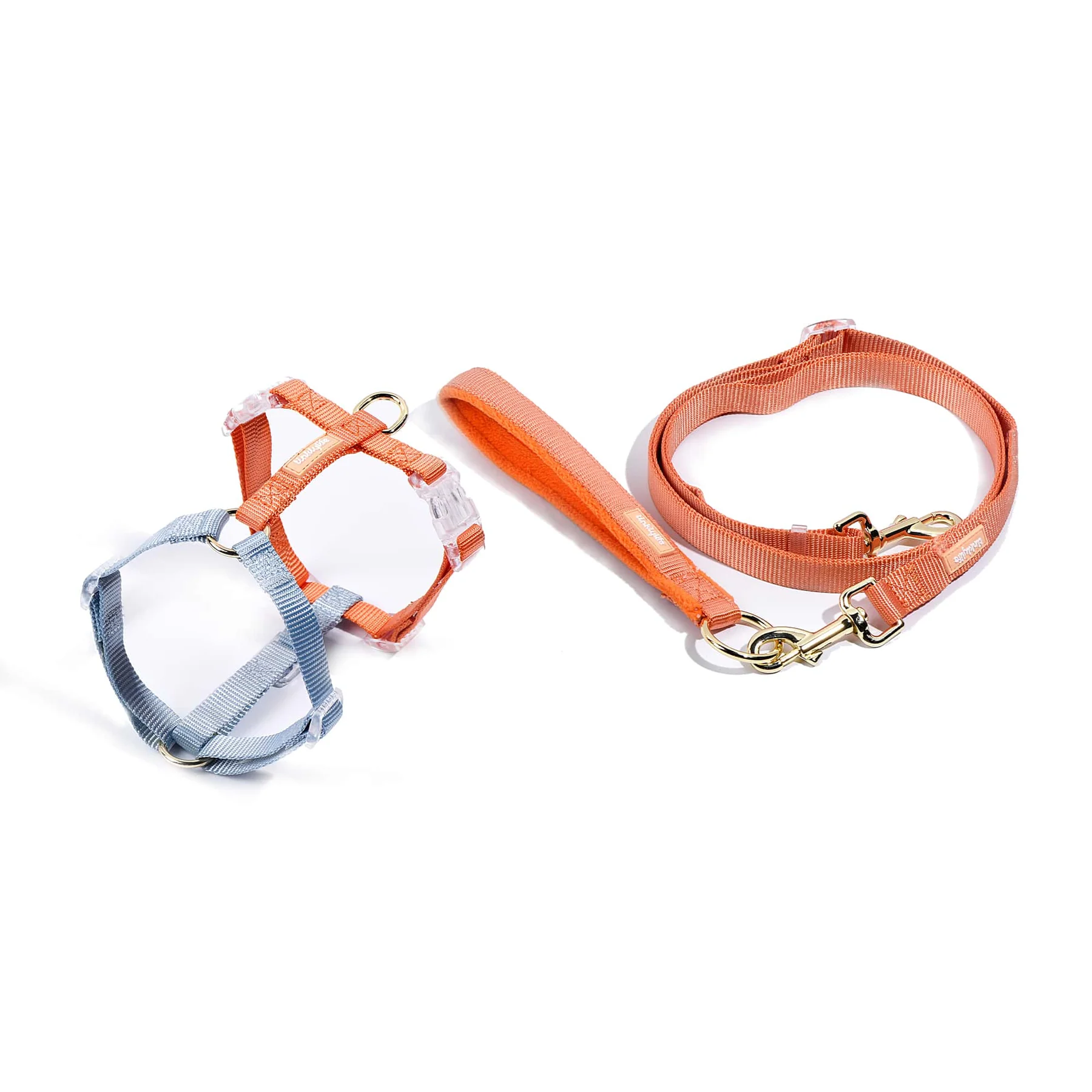 Tinklylife Rainbow Easy Walk Harness+Leash Ramune