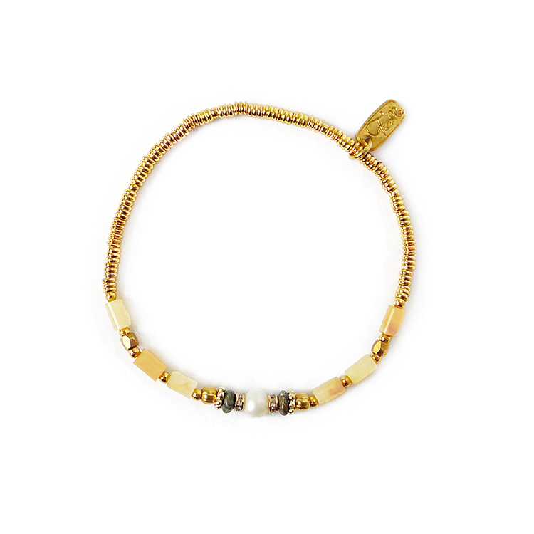 ｜財運｜凱旋門下的加冕典禮 – 黃玉 – 手鍊