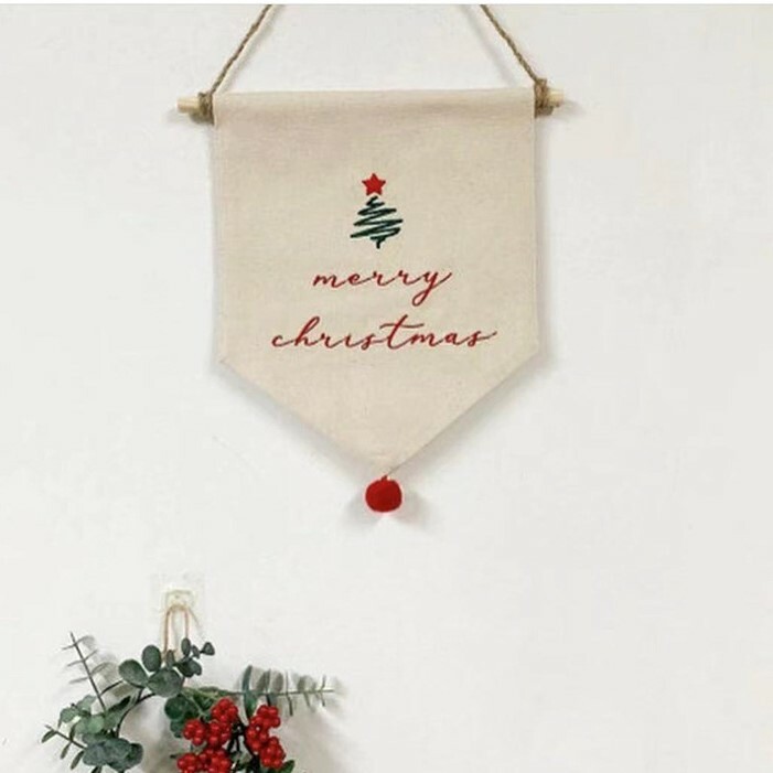 《3355》聖誕節聖誕裝飾拉旗