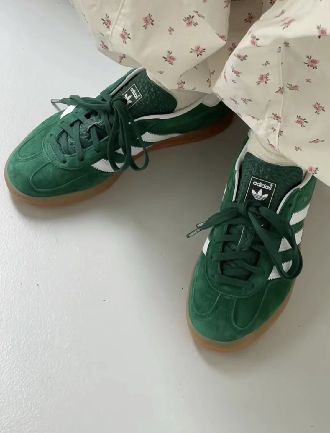 Adidas GAZELLE  復古綠餅乾底