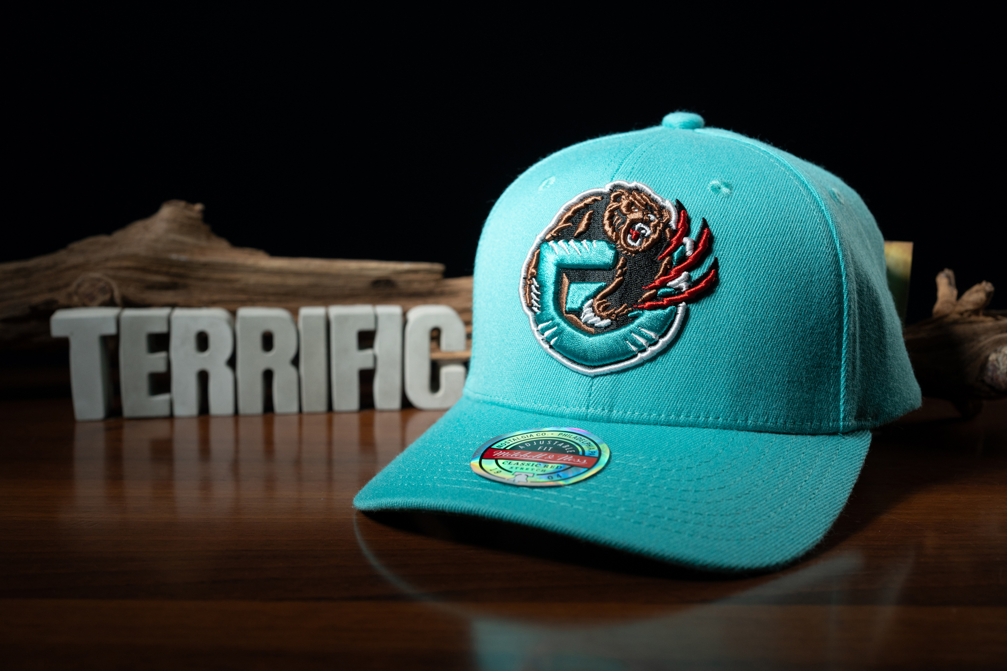 NBA帽子 Memphis Grizzlies 曼非斯灰熊 復古綠 湖水綠 老帽 M&N 可調式 全新