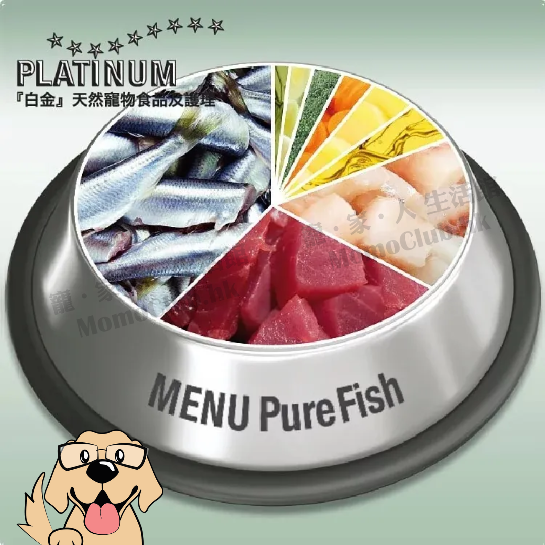 Platinum 白金 - 無穀物鮮全魚肉濕糧 375g [犬用]