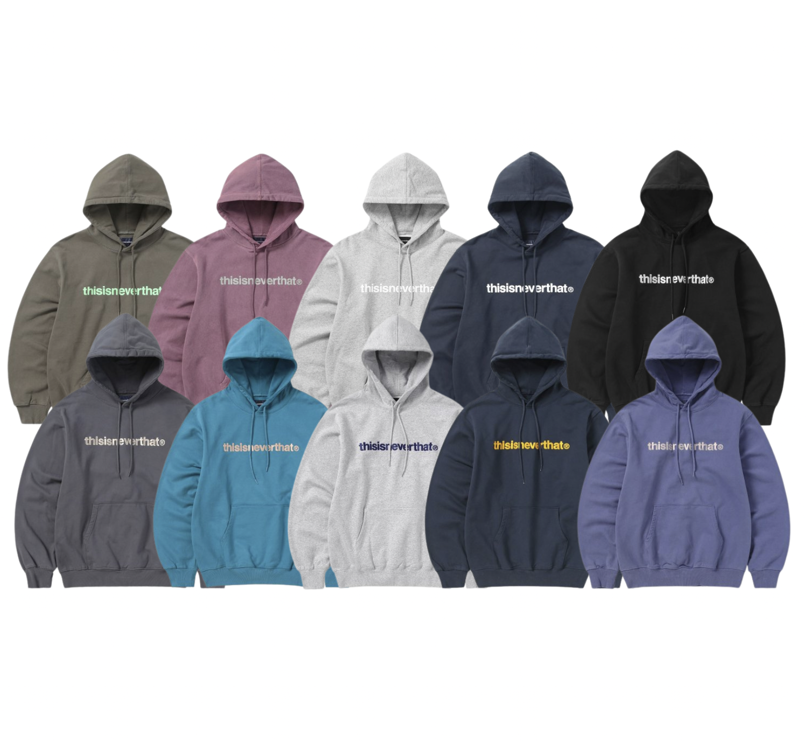 #現貨 THISISNEVERTHAT T-LOGO HOODIE 經典logo帽T