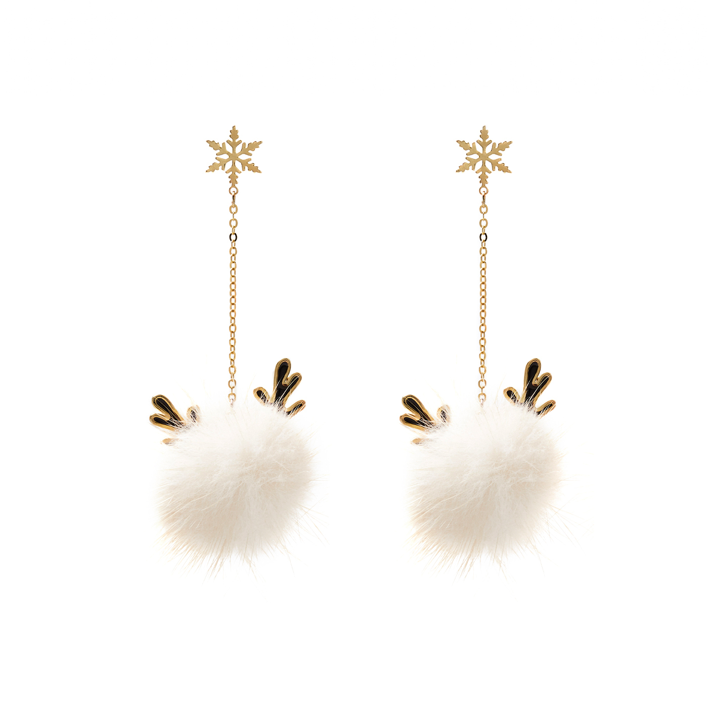 平價飾品,銀針,毛絨,耳環