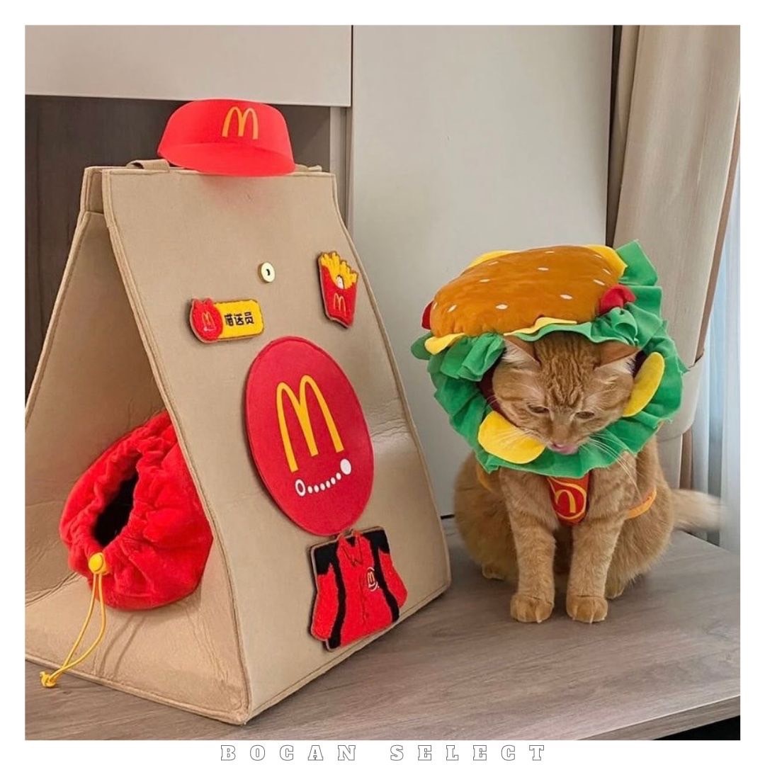 【超限量】McDonald's 麥當勞 貓窩 貓袋 外出袋 手提袋