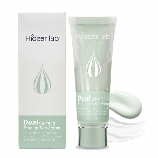 HIDEAR LAB 雙重鎮靜提亮防曬精華液 60ML