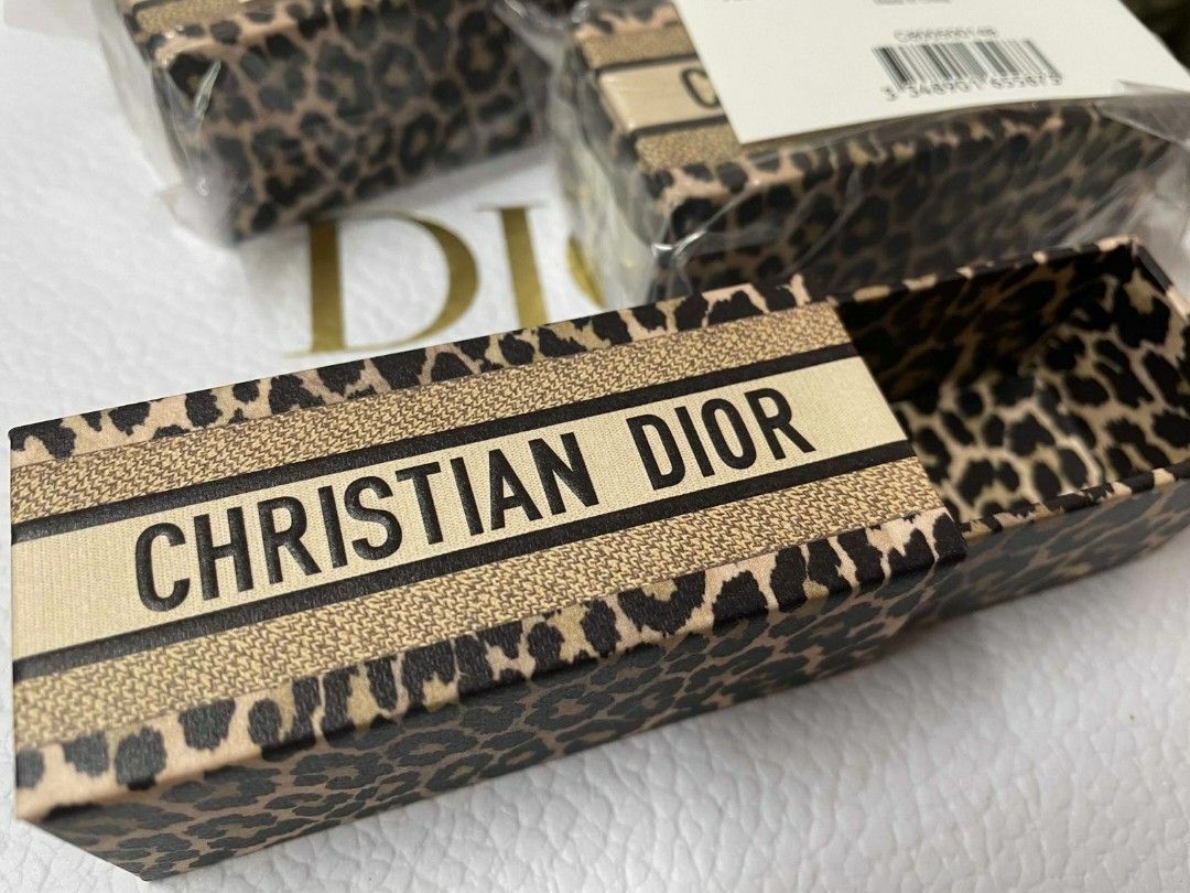 CHRISTIAN DIOR 豹紋唇膏盒